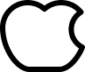 Apple operating system icon representing mobile app development for iOS and macOS platforms.